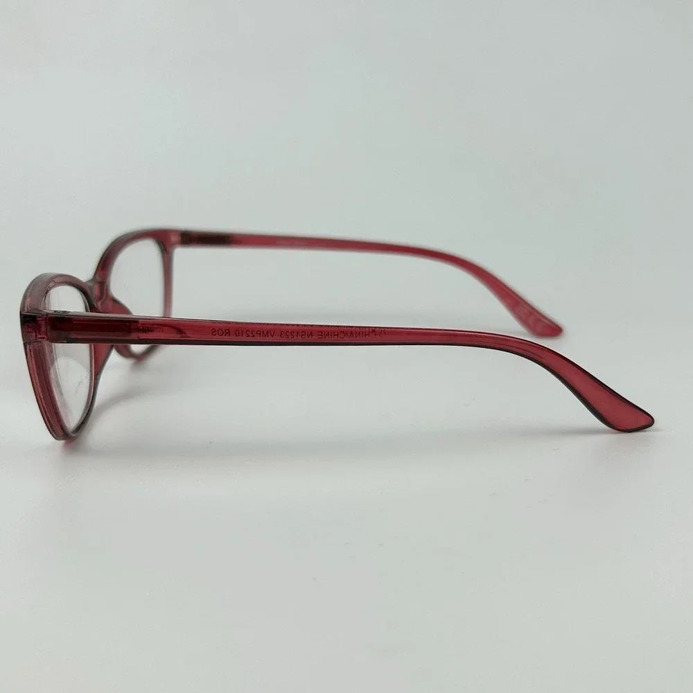 Nine West NS1223 Womens Eyeglasses Frame Rose Plastic Full Rim 52-17-141 mm